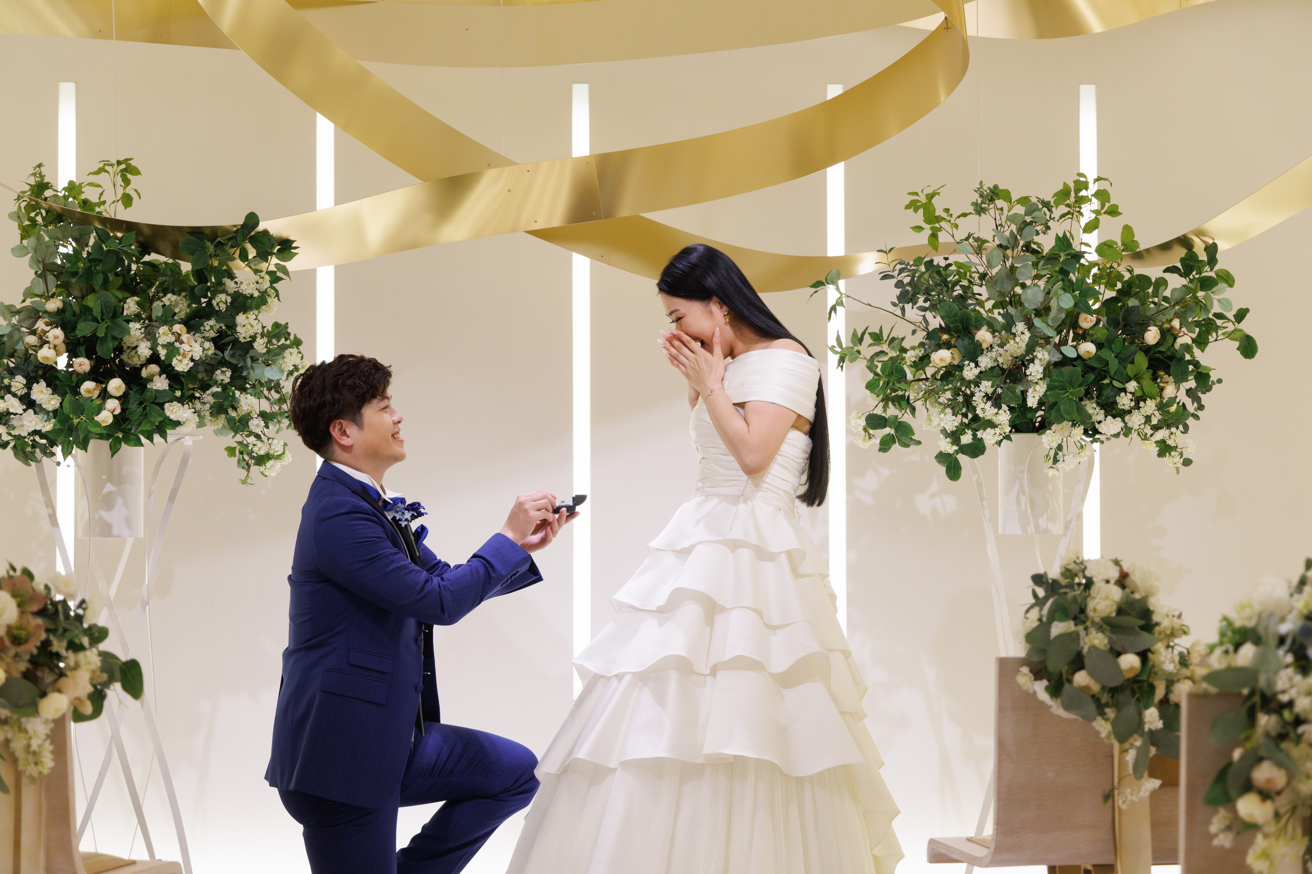 ペットと新郎新婦お二人だけの結婚式をご紹介?(挙式後・アフタースナップ撮影)